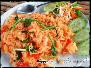 Fried rice with veggies at Krua Kritsana - ครัวกฤษณา in Koh Lanta