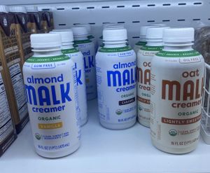 More plant milks   at Pop Up Grocer in New York City