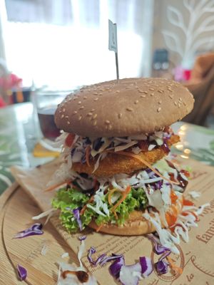 Specialty Burger at Simple Garden Cafe in Kuala Lumpur