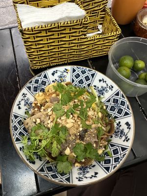   at Tam Khoi Vegetarian Foods in Hanoi