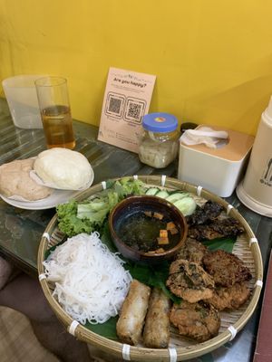   at Tam Khoi Vegetarian Foods in Hanoi