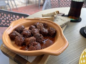 Vegan Chorizoo  at La Taverna Del 42 in Moraira