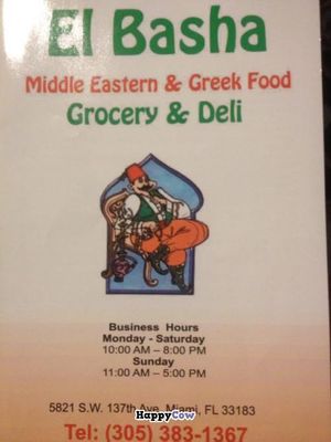 Manu cover at El Basha Grocery and Deli in Miami