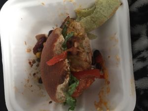 Chilli burger 

Sooo good and flavorful at The Olive Branch Cafe in Lewiston