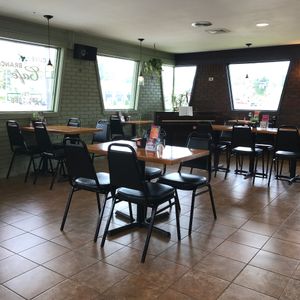 Dining at The Olive Branch Cafe in Lewiston