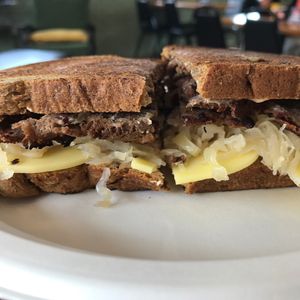 Reuben at The Olive Branch Cafe in Lewiston