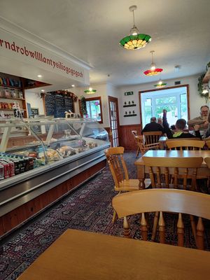 Interior at Caffi Celt in Llanfairpwllgwyngyll