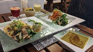 Next level presentation at Veggie Spinner 素食微調 in Hong Kong Island