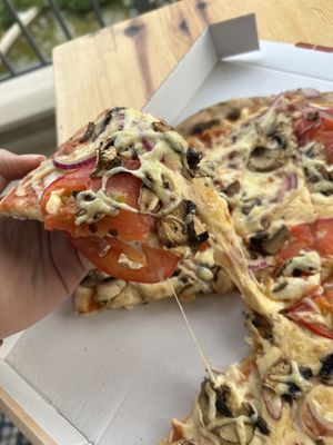   at Pizza Floga in Corfu