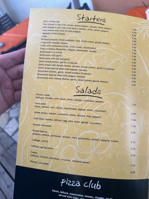   at Pizza Floga in Corfu