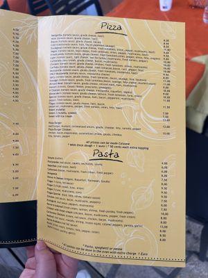   at Pizza Floga in Corfu