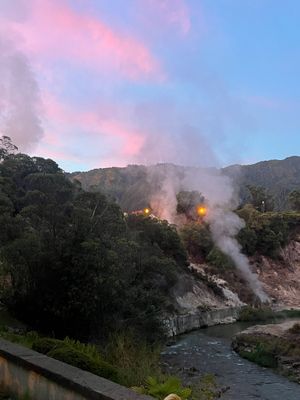 What a sunset! at Azores Essentials Lda at Chalet da Tia Mercês in Sao Miguel