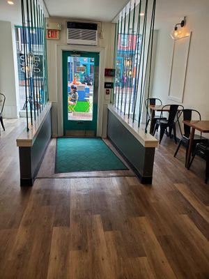 Inside store at Gemelli - Artisanal Gelato in Phoenixville
