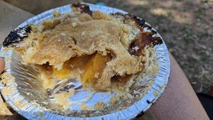 Peach pie at Gifford House & Museum Store in Torrey