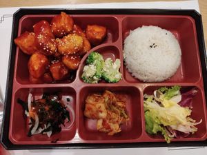 Yangnyeom tofu set at Bab;rýže 2 in Prague