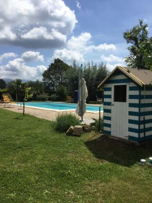 Swimming Pool at Chez Raz in Velletri