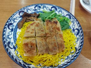 Mock duck at Begin Vegan Food in Chiang Mai