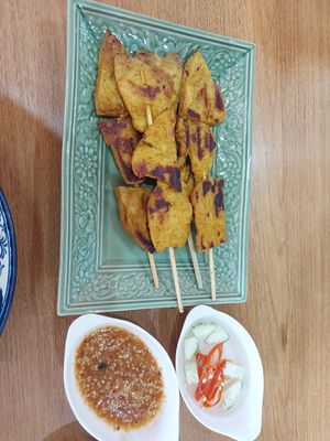 Satay at Begin Vegan Food in Chiang Mai