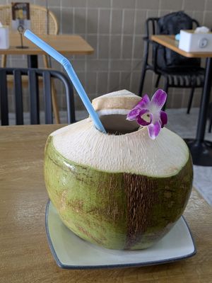 Coconut at Begin Vegan Food in Chiang Mai
