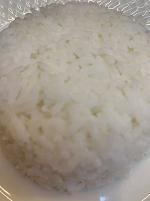 White Rice at Begin Vegan Food in Chiang Mai