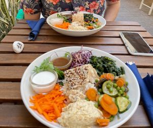 Tofu Buddha Bowl 👍 at Soul Food in Valletta