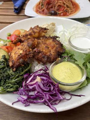 Crispy bowl at Soul Food in Valletta