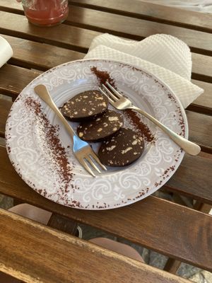 Chocolate salami  at Soul Food in Valletta