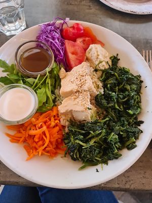 Buddha bowl at Soul Food in Valletta