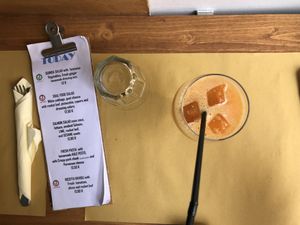 Simple and pleasing cafe for the quick rest  at Soul Food in Valletta