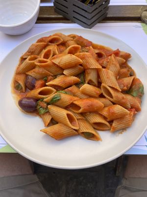 Mediterranean pasta  at Soul Food in Valletta