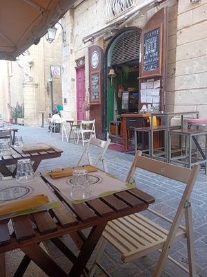 Entrance at Soul Food in Valletta