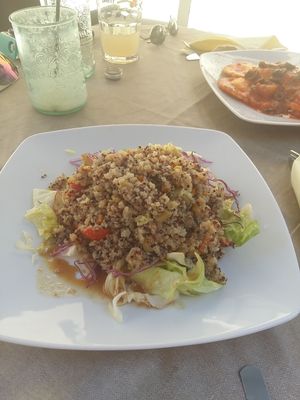 Quinoa salad at Soul Food in Valletta