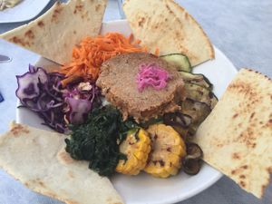 Vegan Buddha bowl at Soul Food in Valletta
