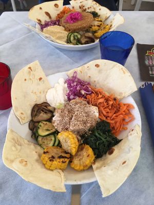 Vegan Buddha bowls at Soul Food in Valletta