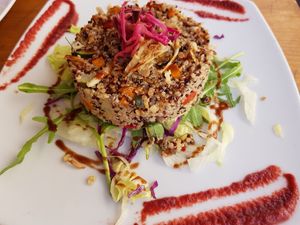 Quinoa salad at Soul Food in Valletta