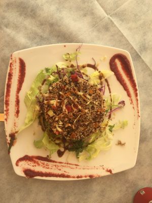 Quinoa salad at Soul Food in Valletta