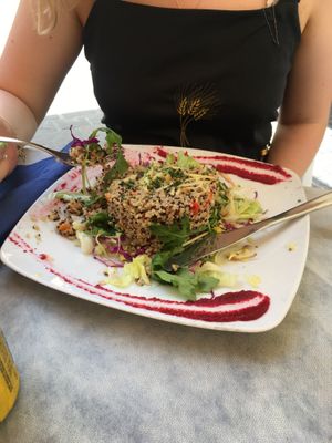 Quinoa salad  at Soul Food in Valletta