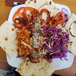 Asian Tofu Coleslaw Bowl at Soul Food in Valletta