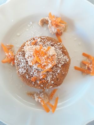 Vegan Raw Carrotcake at Soul Food in Valletta