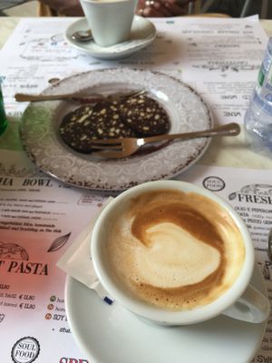 Cappuccino  at Soul Food in Valletta