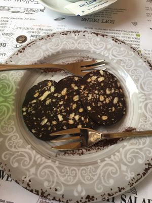 Chocolat salami at Soul Food in Valletta