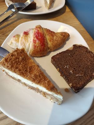 Vegan cakes at Caffe Nero in Castlebar