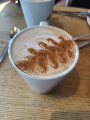 Spiced pecan latte at Caffe Nero in Castlebar