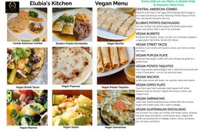 Elubia's Kitchen - Vegan Menu at Elubia's Kitchen - Santa Barbara Cider Location in Goleta in Goleta