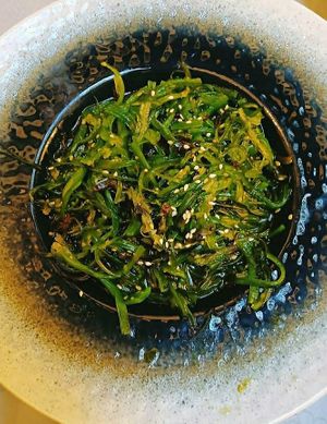 Algas wakame at Restaurante Sushi Shuang in Tomelloso