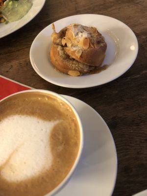 Cardamon bun  at Cafeva in Gothenburg