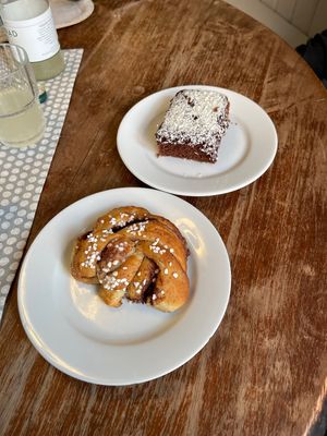 Both regional vegan sweets  at Cafeva in Gothenburg