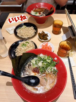 Ramen  at Ippudo (Harajuku Takeshitadori Branch) - 一風堂 原宿竹下通り店 in Tokyo
