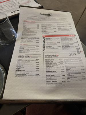   at Shibumi Sushi Lab in Lanzarote