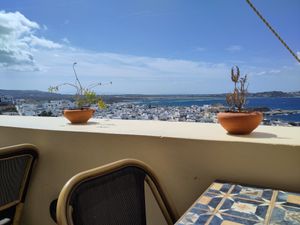 View over Naxos at Avaton 1739 - Coffee & Wine Roof in Naxos